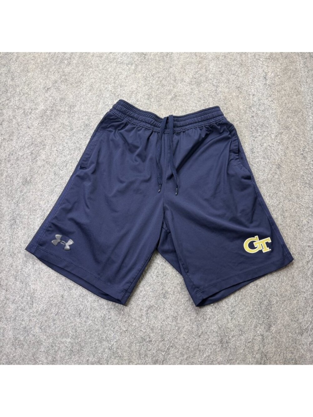 Georgia Tech Yellow Jackets Under Armour Shorts Men S Blue Performance 9"